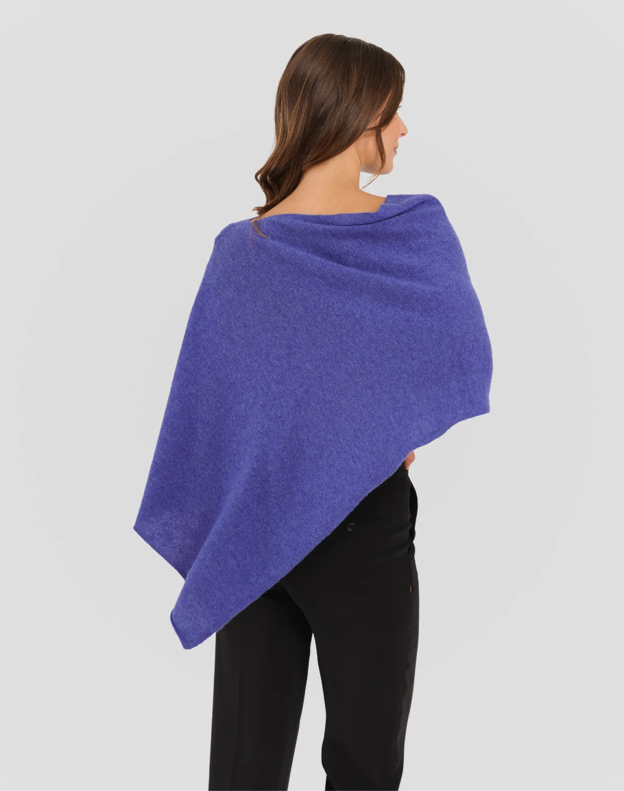100% Cashmere Dress Topper Poncho