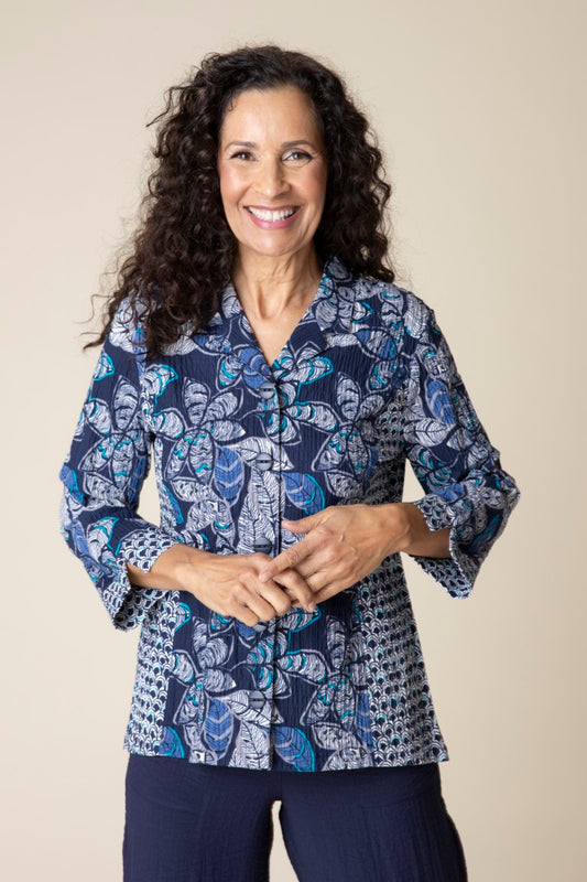 Rustling Leaves Princess Seamed Shirt