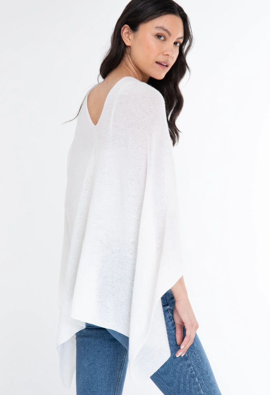 100% Cashmere Dress Topper Poncho