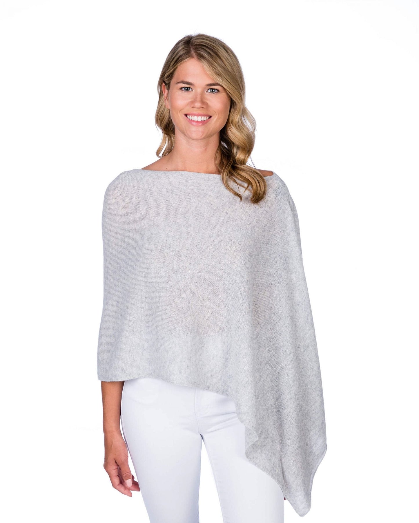 100% Cashmere Dress Topper Poncho