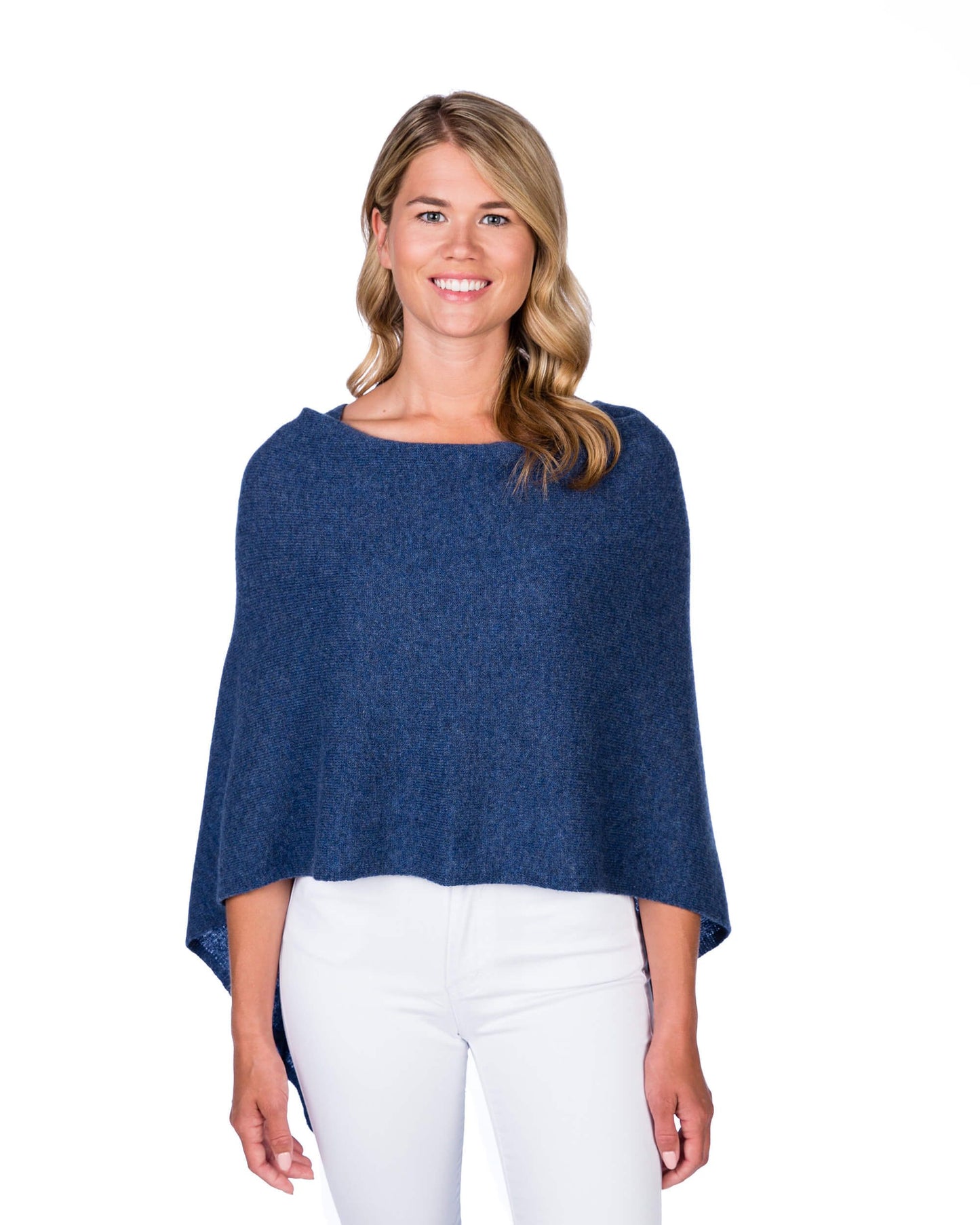 100% Cashmere Dress Topper Poncho