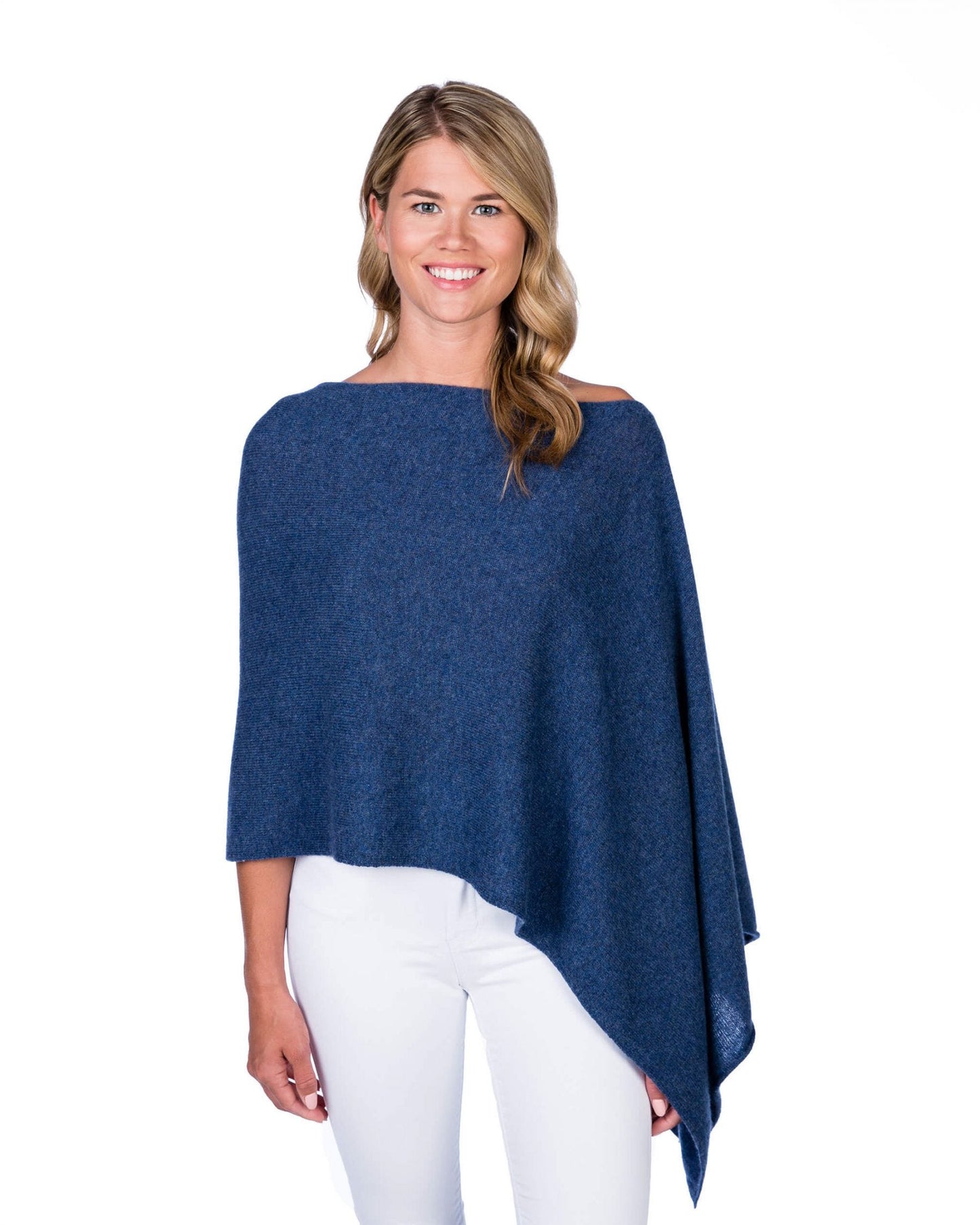 100% Cashmere Dress Topper Poncho