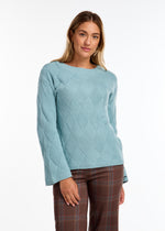 Load image into Gallery viewer, Long Sleeve Boat Neck Sweater
