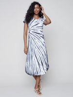 Load image into Gallery viewer, Tie-Dye Cotton Slub Dress
