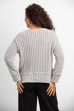 Load image into Gallery viewer, Aspen Chenille Tweedy Pocket Pullover
