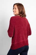 Load image into Gallery viewer, Aspen Chenille Tweedy Pocket Pullover
