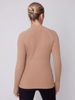 Load image into Gallery viewer, Mock Neck Rib Sweater
