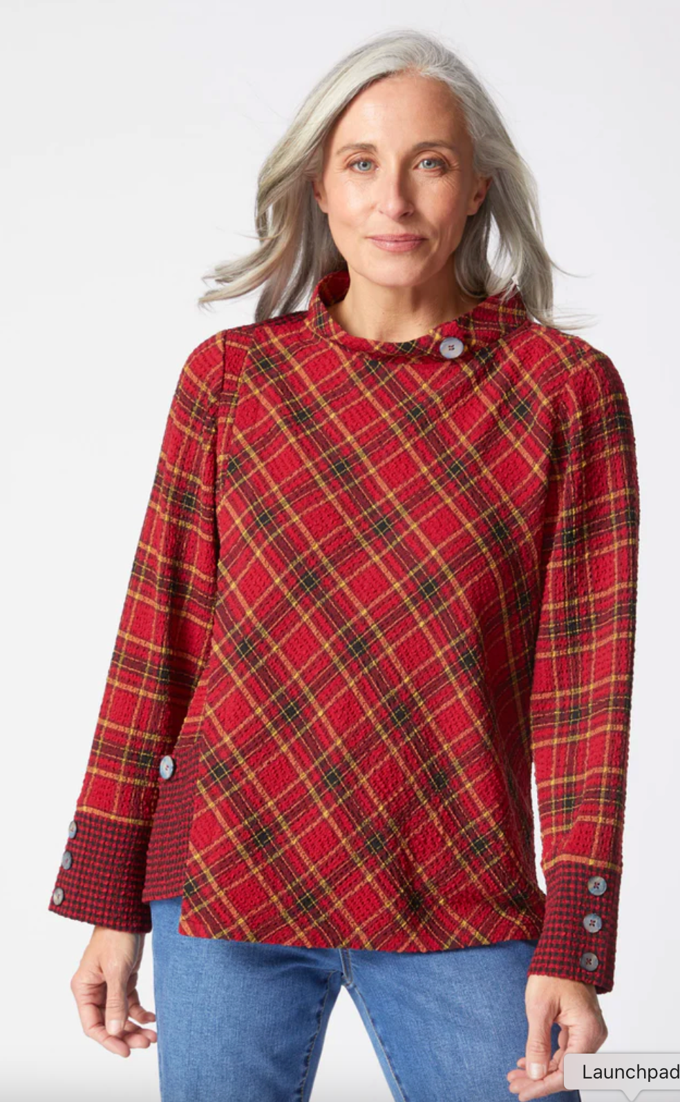 Girl Gone Plaid Orchard Pullover