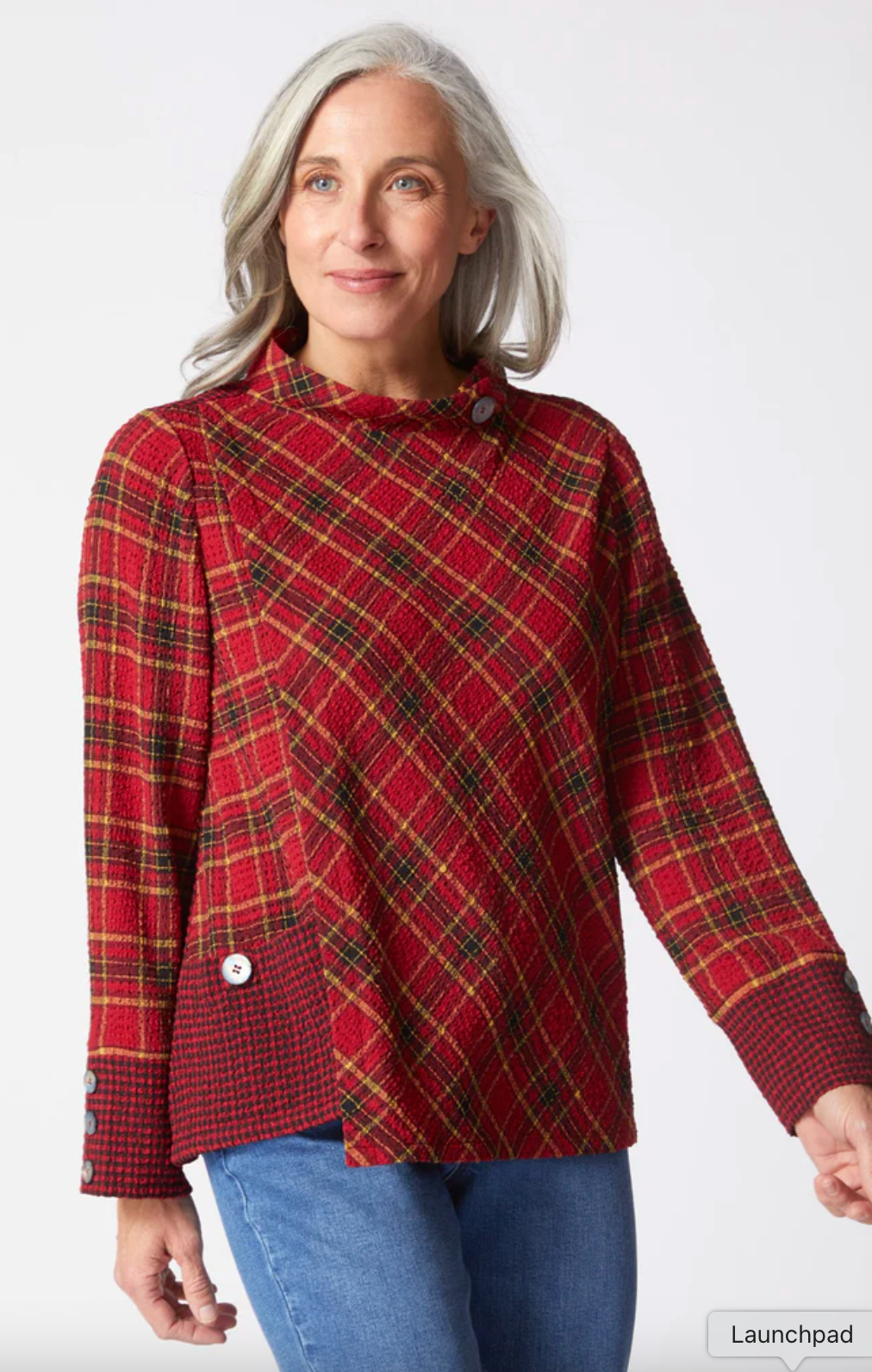 Girl Gone Plaid Orchard Pullover
