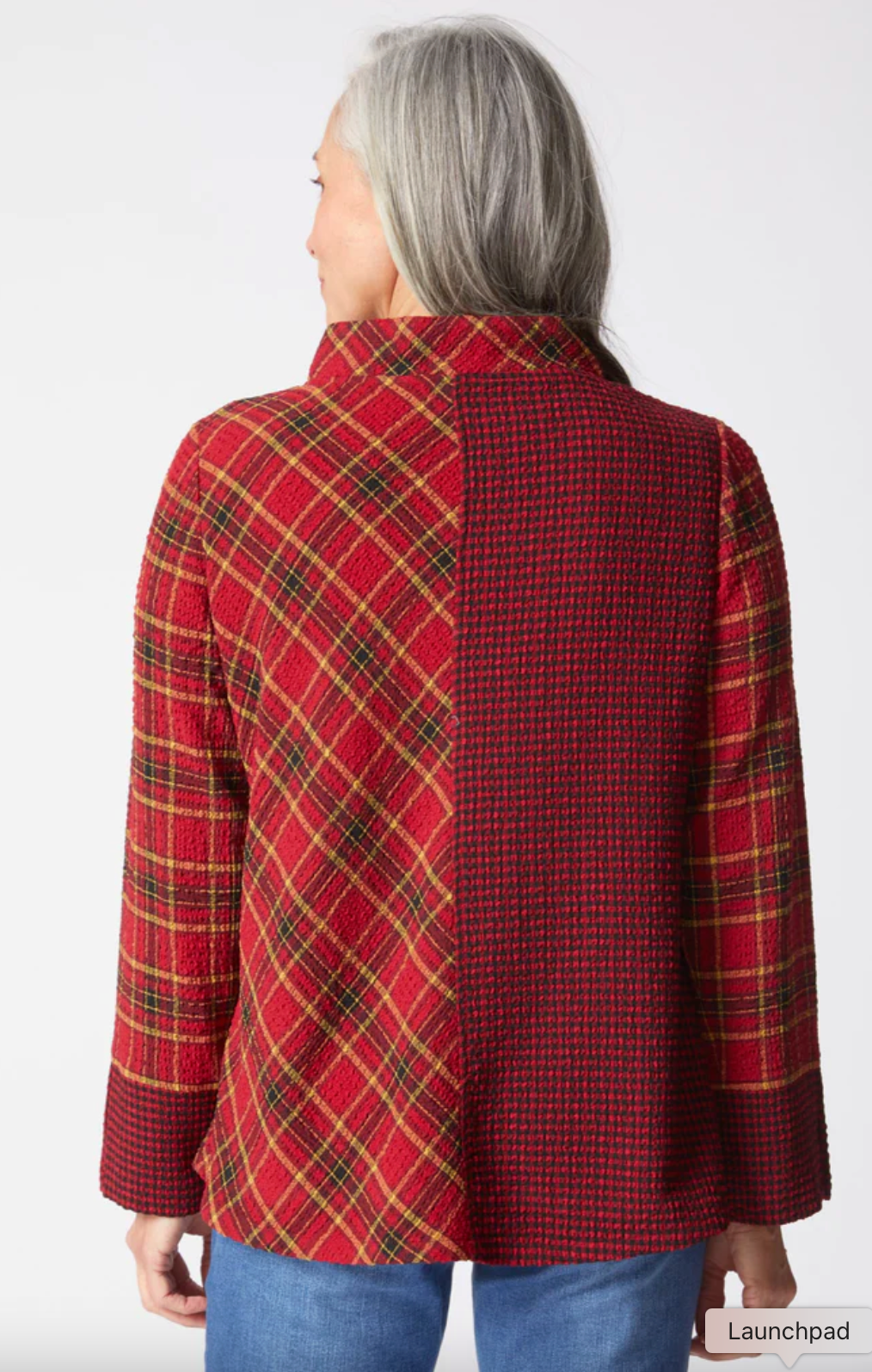 Girl Gone Plaid Orchard Pullover