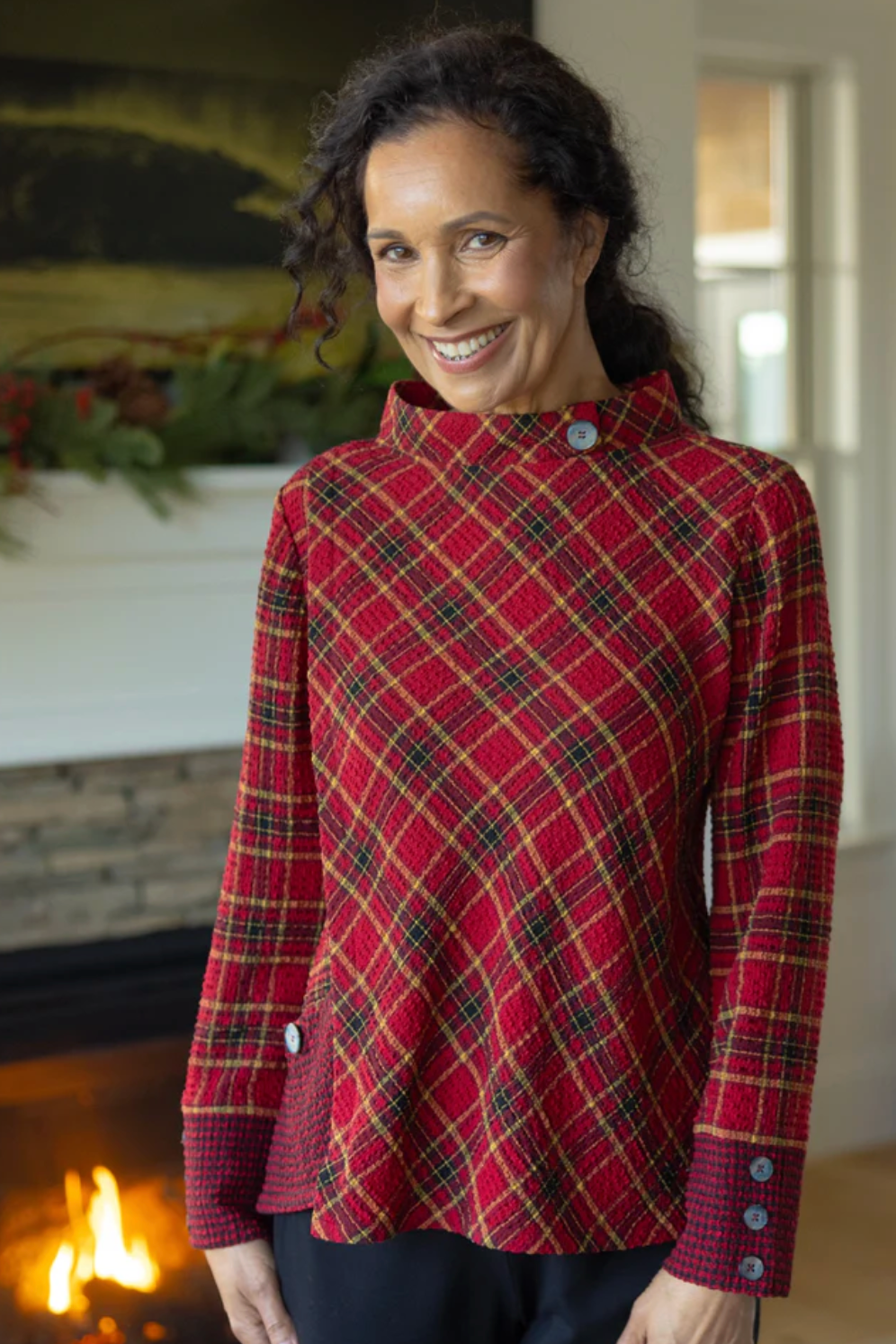 Girl Gone Plaid Orchard Pullover