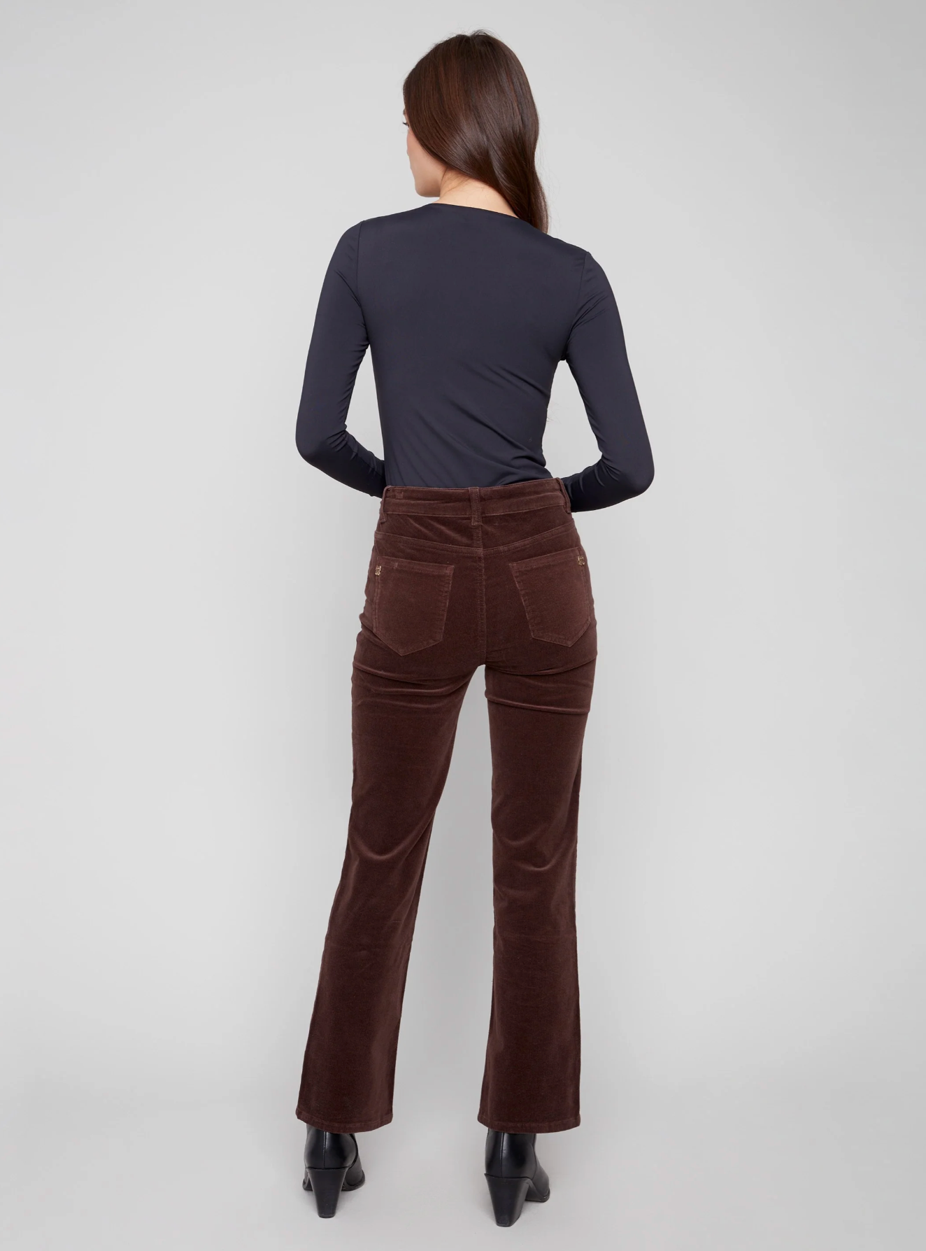 Straight Leg Corduroy Pants