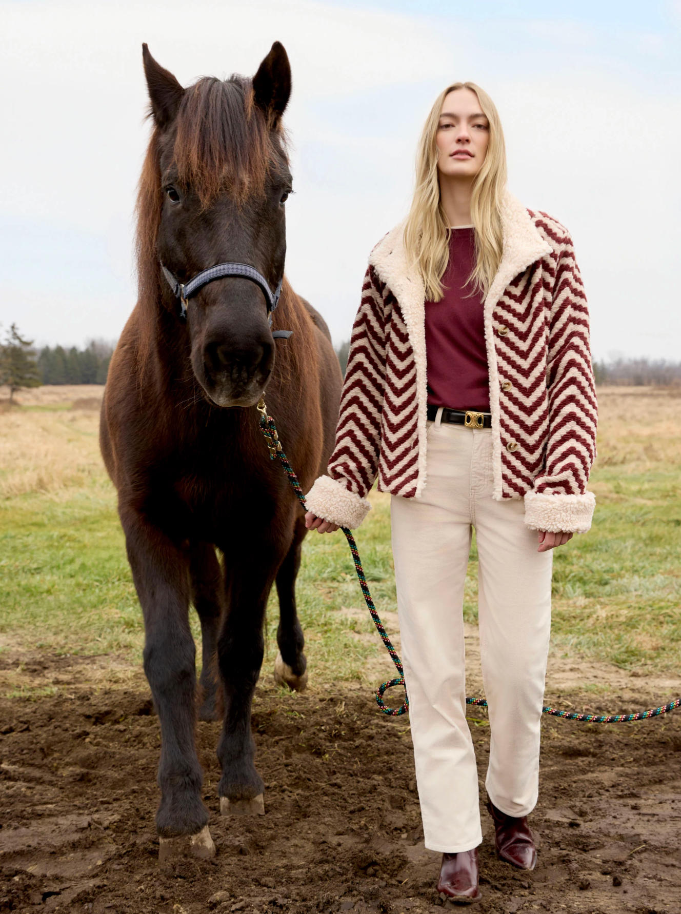 Straight Leg Corduroy Pants