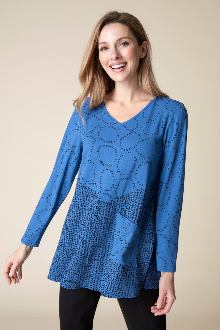 Core Travel Mid-Town Seamed Tunic