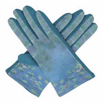 Load image into Gallery viewer, Monet&#39;s Water Lilies Texting Gloves
