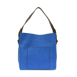 Classic Hobo Handbag in Mosaic Blue