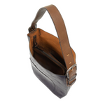 Load image into Gallery viewer, Classic Hobo Handbag in Midnight
