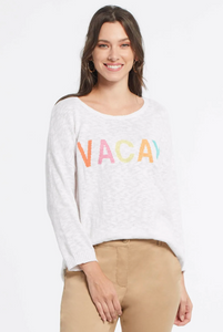 Scoopneck VACAY Sweater