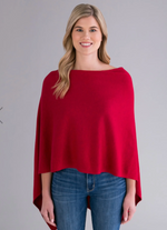Load image into Gallery viewer, Trade Wind Cashmere Blend Dress Topper Poncho
