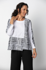 Load image into Gallery viewer, Pucker Weave Mixed Pullover
